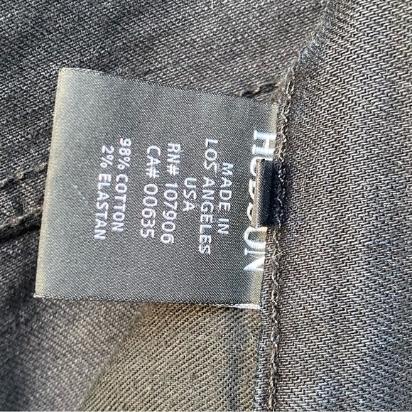 Hudson Colette Midrise Skinny Jeans, Color BLKl, Women’s 5 Pocket, Size 27 - Picture 12 of 13